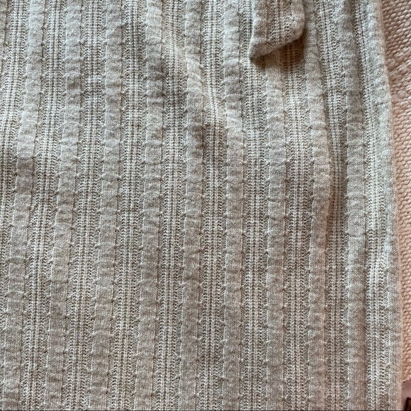 Amadi Anthropologie Knit Cream Midi Dress - Picture 4 of 9